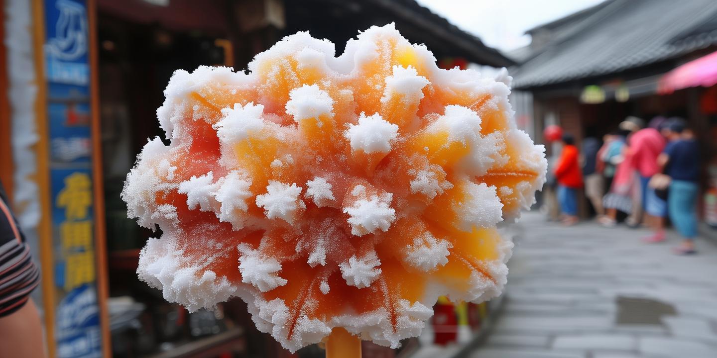 黄姚古镇创新推出豆豉文创雪糕,游客打卡助力二次消费新潮流