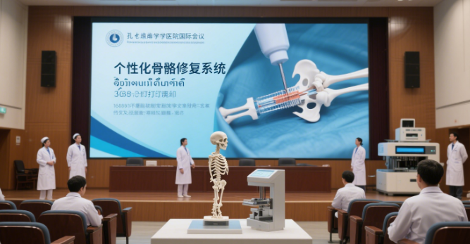 孔敬大学办医学论坛 3D 打印骨骼技术引关注