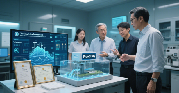 清迈大学 AI 洪水监测系统日内瓦获奖 社会影响力排名创新高