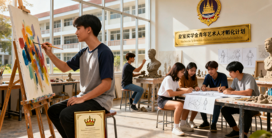 曼谷大学艺术学院获皇室奖学金资助 打造青年艺术人才孵化计划